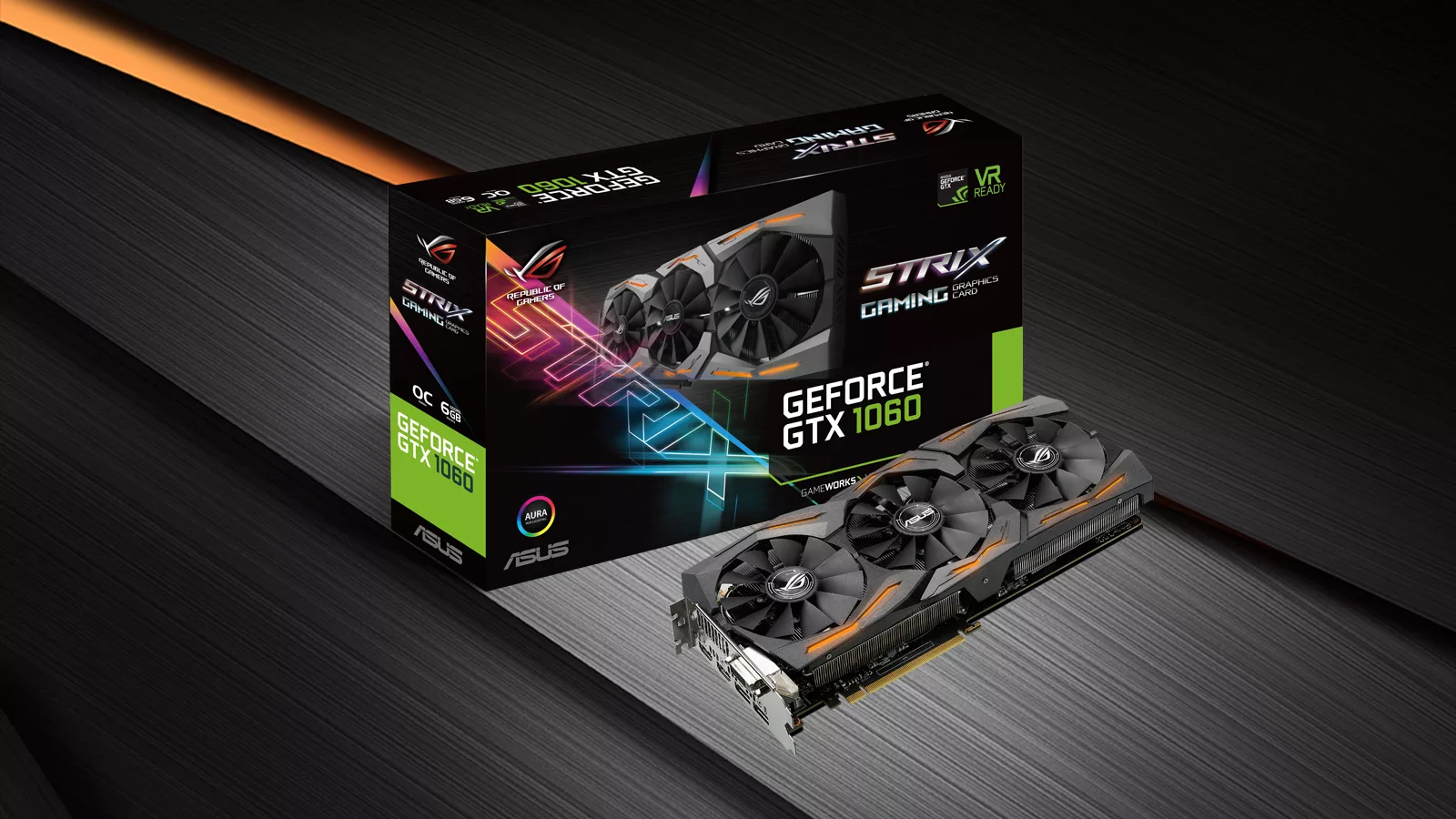 sol Tjen Mentalt ASUS Republic of Gamers Announces Strix GeForce GTX 1060 | ROG - Republic  of Gamers Global