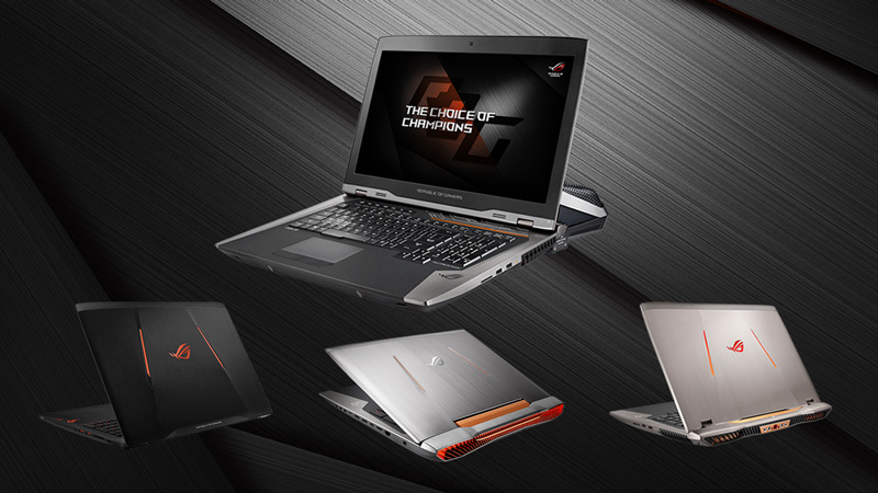 ROG Announces Gaming Laptops with NVIDIA GTX 10 Series Graphics Cards  