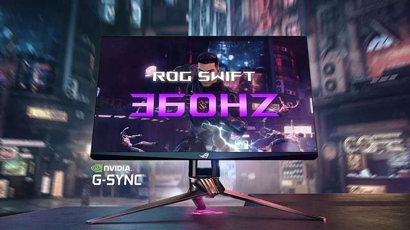 Esse MONITOR me IMPRESSIONOU! Asus ROG Swift 360Hz 