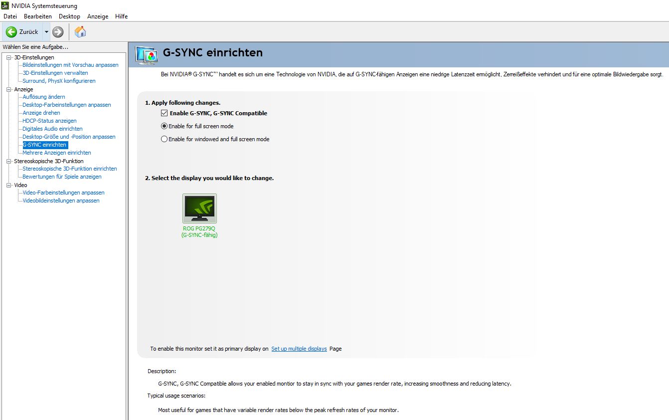 G-Sync Compatible: G-Sync auf Adaptive Sync-Monitoren nutzen | ROG -  Republic of Gamers Deutschland