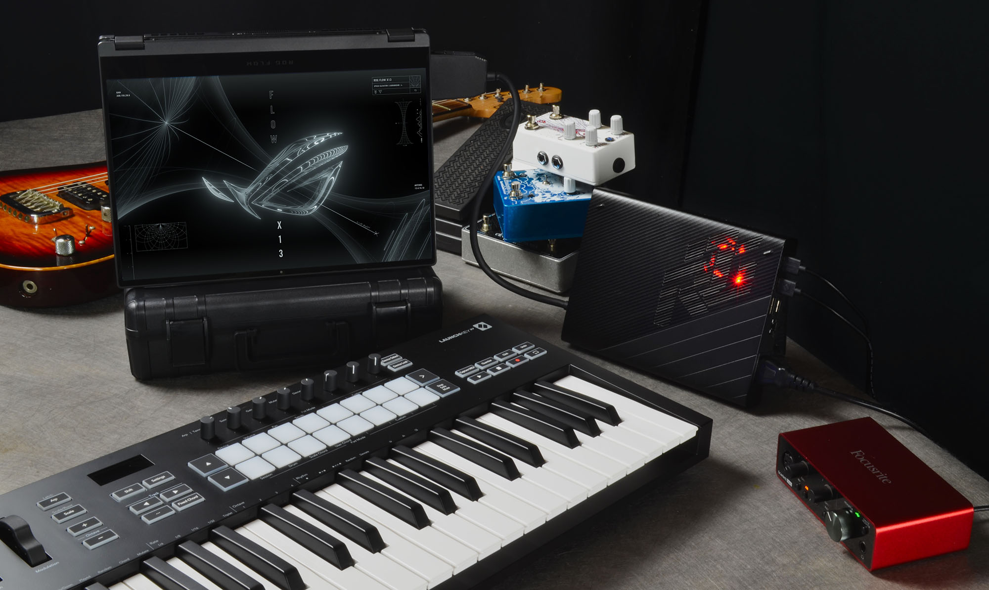 music setup - 2
