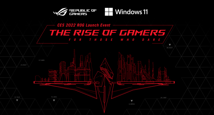 ASUS Republic of Gamers lidera el Auge de los Gamers en CES 2022