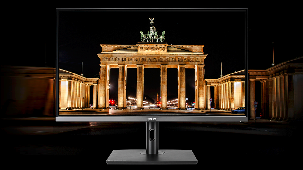 Beispiel einer 4K-Auflösung: Brandenburger Tor auf einem ProArt-Monitor
