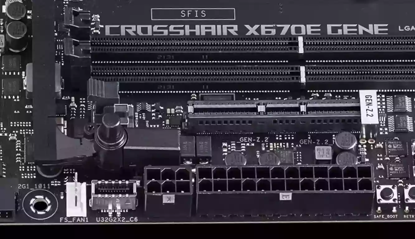 PCIe Slot Q-Release der X670 Mainboards