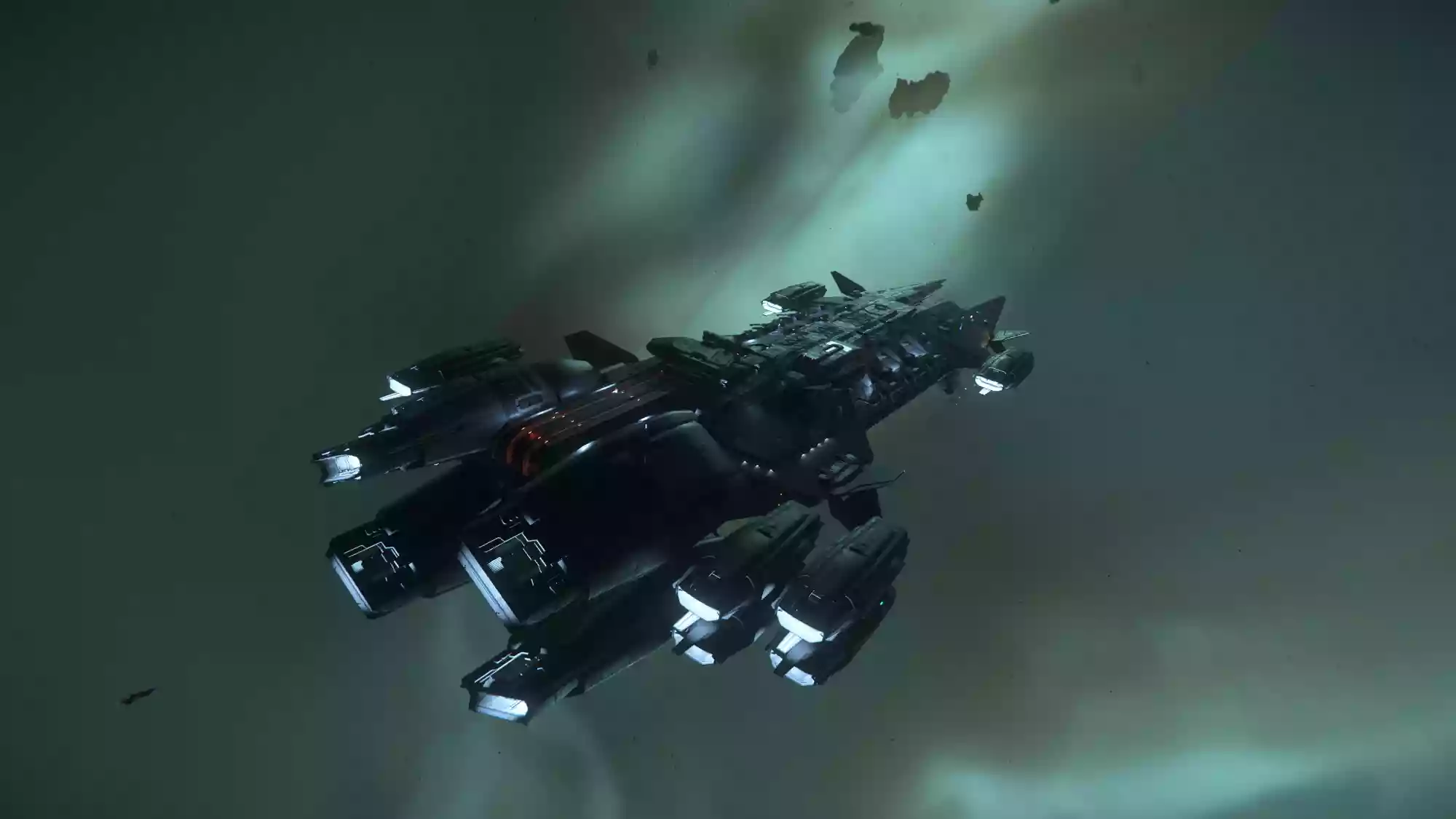The mighty Aegis Javelin destroyer on patrol.