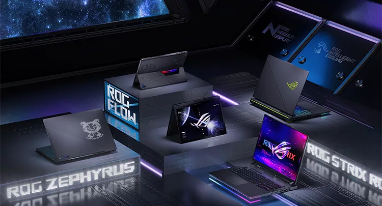 ASUS Republic of Gamers представляет целый арсенал мощных геймерских ноутбуков на выставке CES 2023