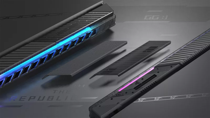From cyberpunk to deep space: the stories that inspired the style of the 2023 ROG laptop lineup