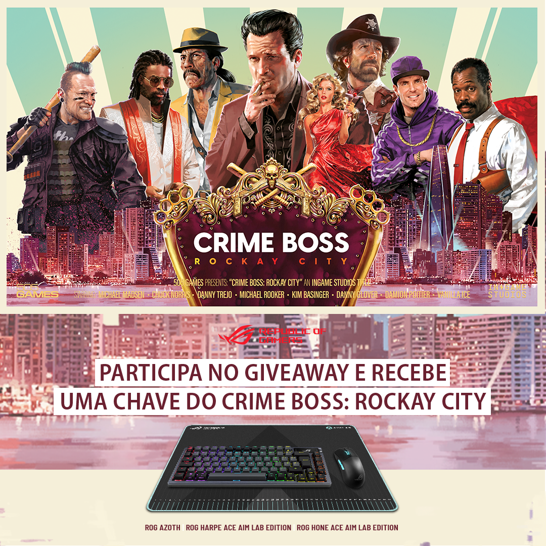 GIVEAWAY: Crime Boss: Rockay City