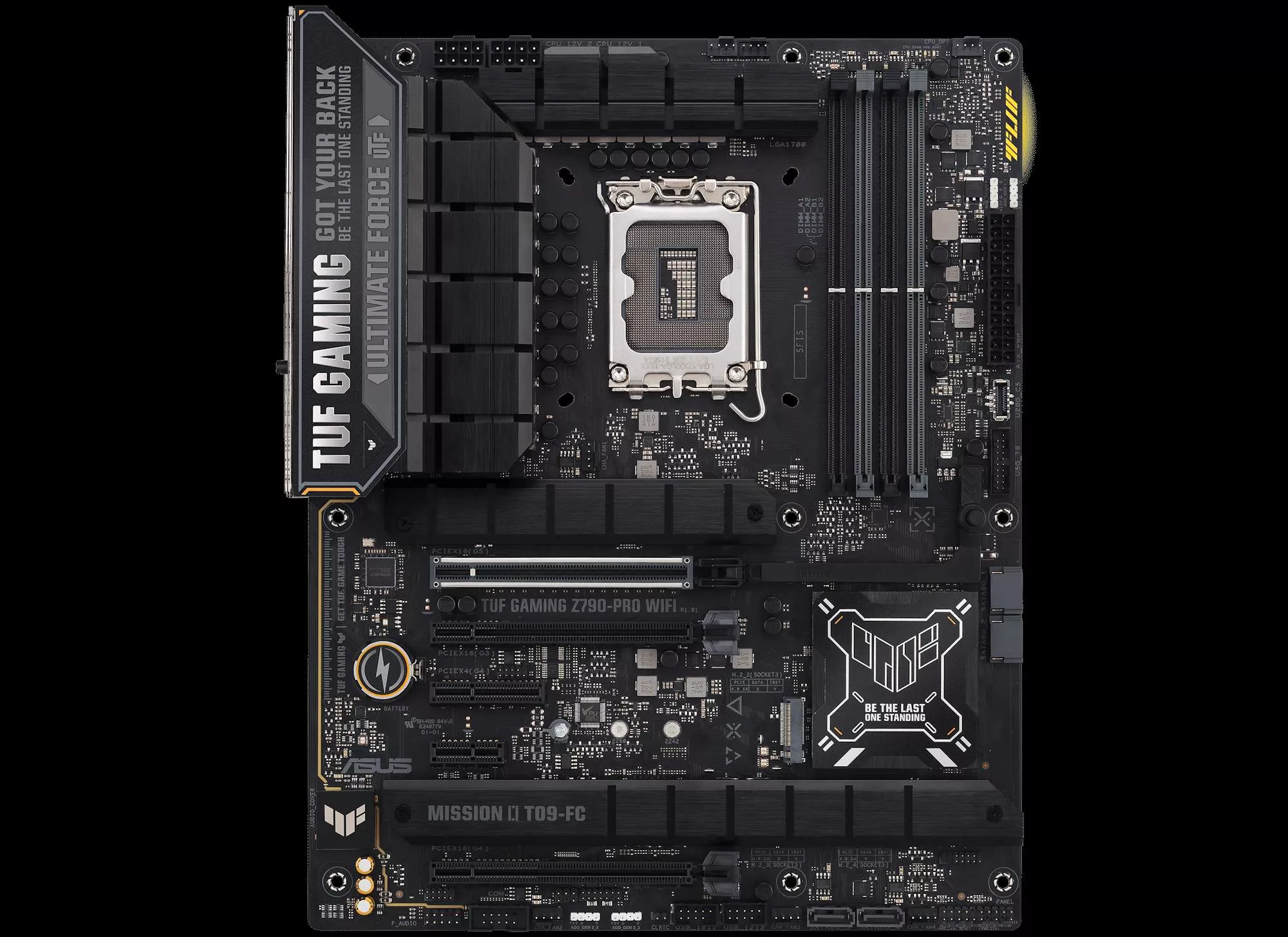 The TUF Gaming Z790-Pro WiFi gaming motherboard