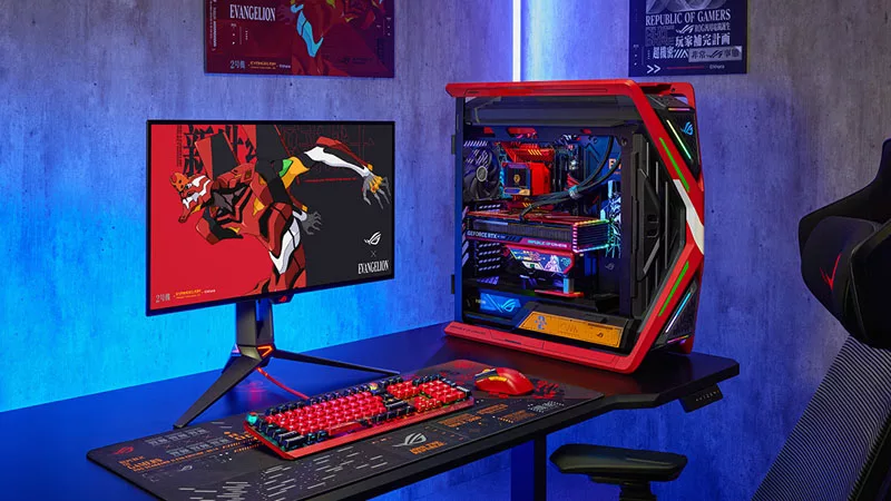 Activate Beast Mode with ROG’s new EVA-02 gear, available now