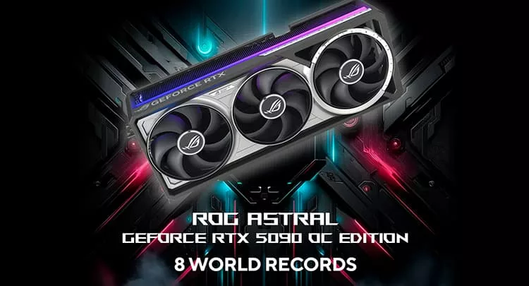 ROG Astral GeForce RTX 5090 OC Edition: новый король экстремального разгона.