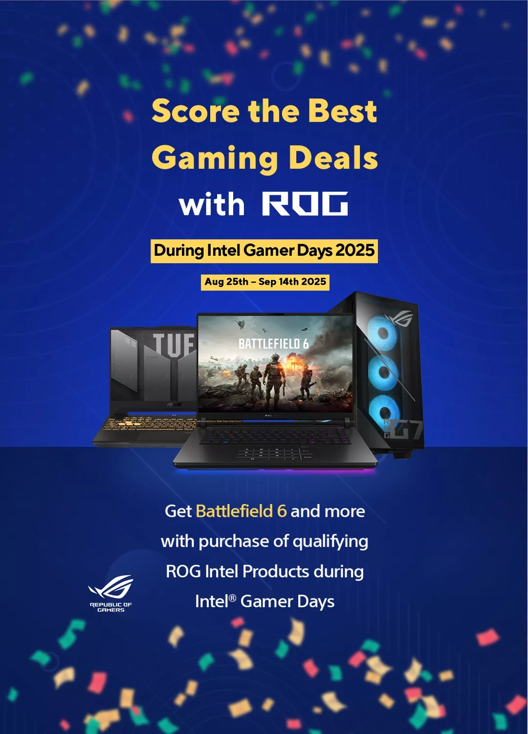 ROG x Intel Gamer Days 2025