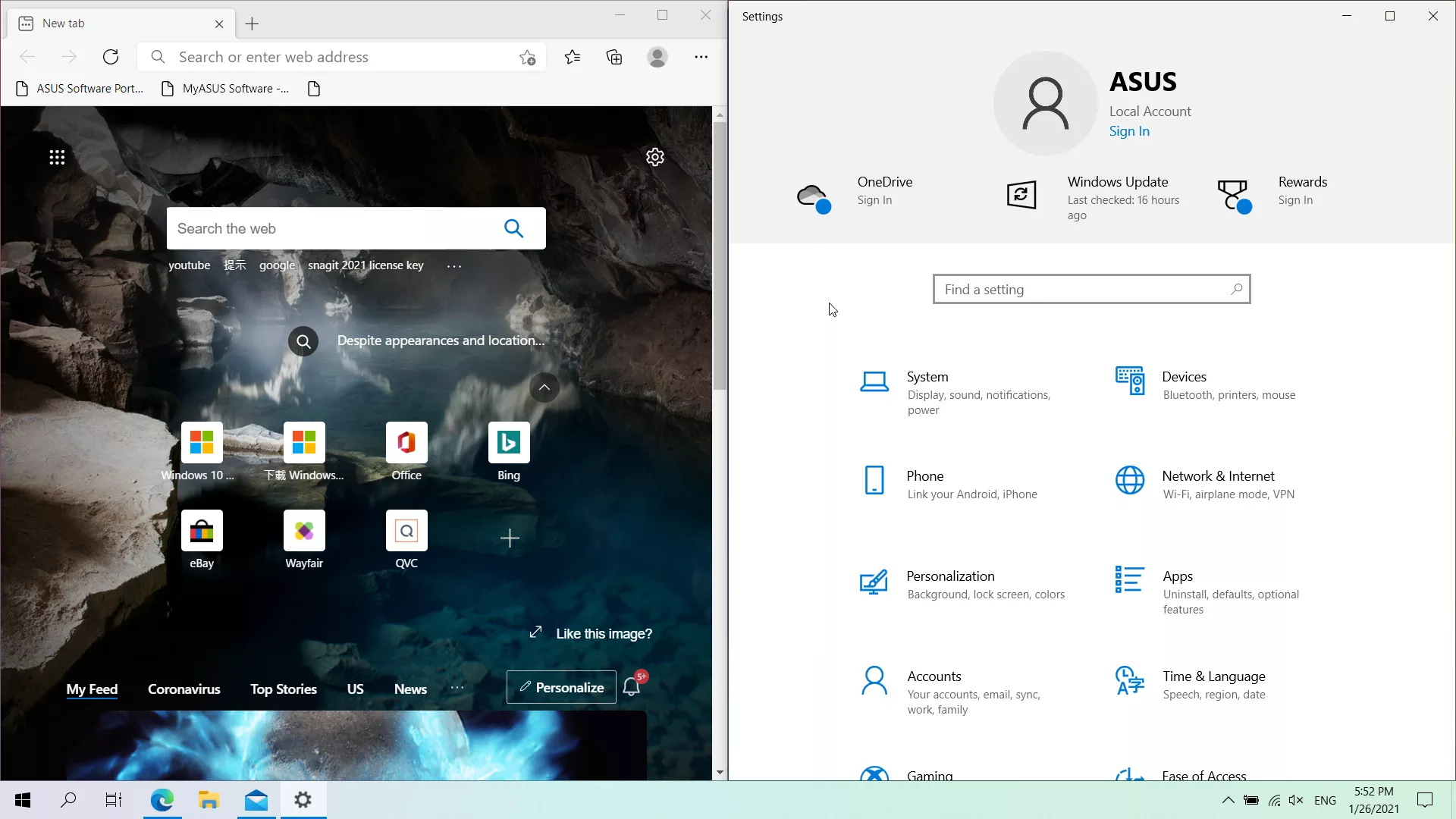 Hướng Dẫn Tối Ưu Đa Nhiệm Windows Snap Trên Laptop ASUS