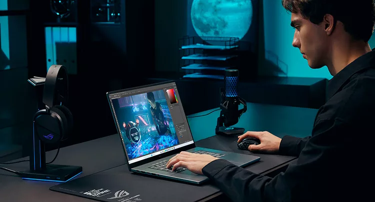 Realidad: Cómo la pantalla ROG Nebula utiliza la tecnología antirreflejos para obtener imágenes más nítidas y brillantes