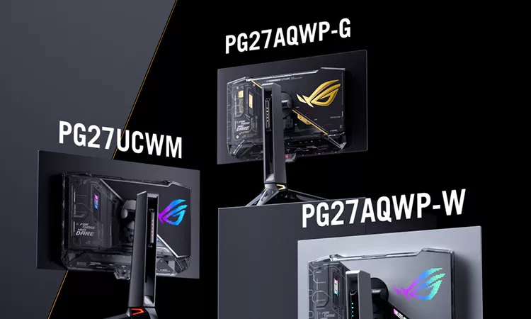 ASUS y ROG anuncian nuevos monitores para gaming, creatividad y productividad en Computex 2026